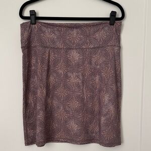 Carve Designs Mauve Patterned Mini Skirt